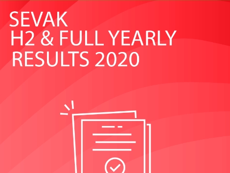 Sevak H2 and Full Yearly Results 2020